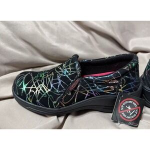 laforst shoes Slip On Slip Resistant Soles 6.5 Comfortable‎ Black Work Casual